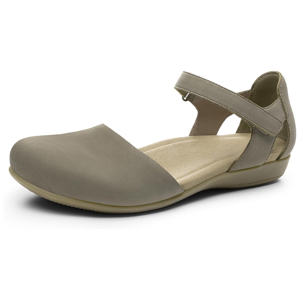 Flora Cutout Closed-Toe Sandals – The Flat That Has It All