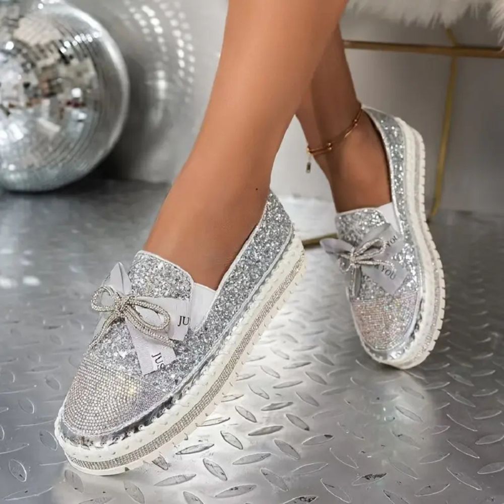 Luminé – Sparkle Comfort Loafers