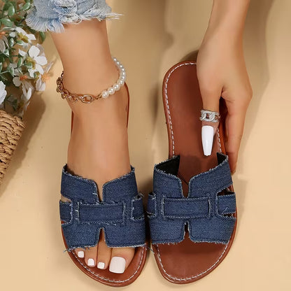 Demi Denim Slides – The Summer Sandal Everyone Will Ask You About