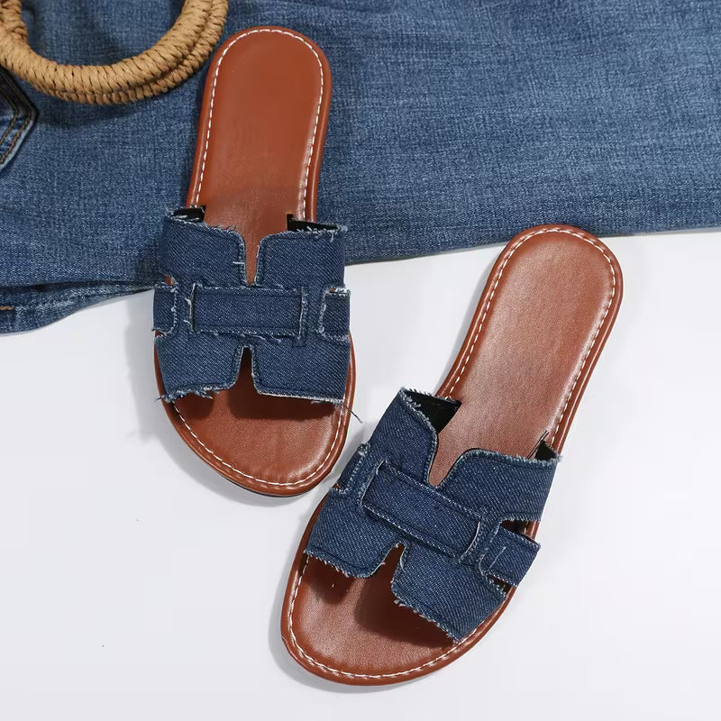 Demi Denim Slides – The Summer Sandal Everyone Will Ask You About