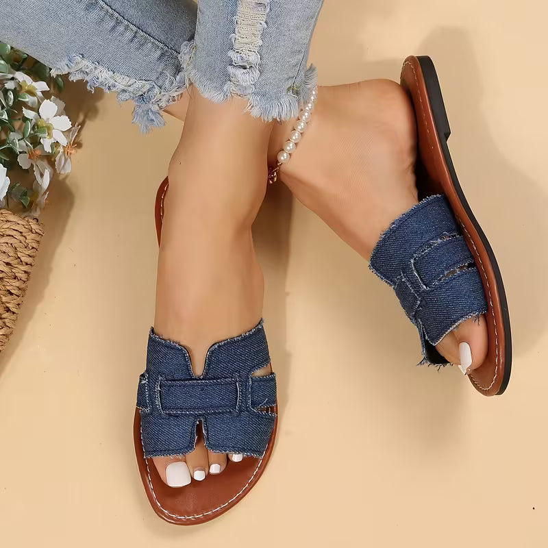Demi Denim Slides – The Summer Sandal Everyone Will Ask You About