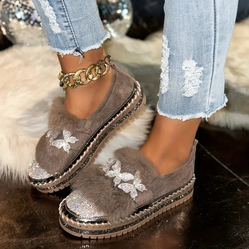 Crystal Comfort Loafers
