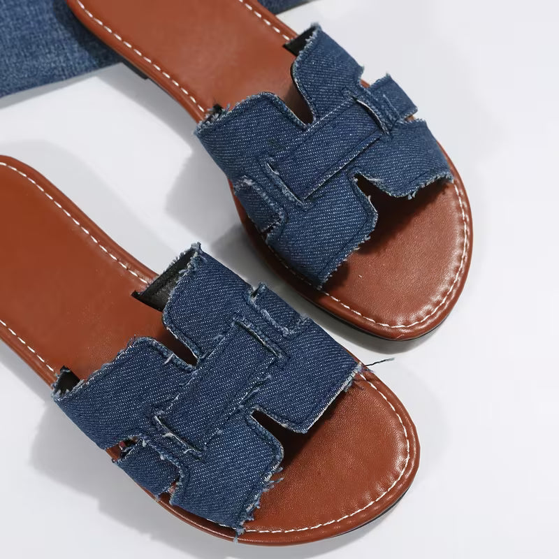 Demi Denim Slides – The Summer Sandal Everyone Will Ask You About