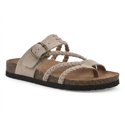 Hayleigh Braided Cork Sandals – Your Feet Falled. They Want These.