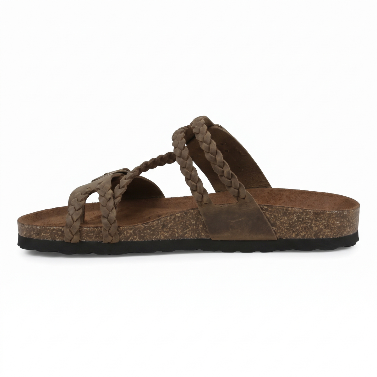Hayleigh Braided Cork Sandals – Your Feet Falled. They Want These.