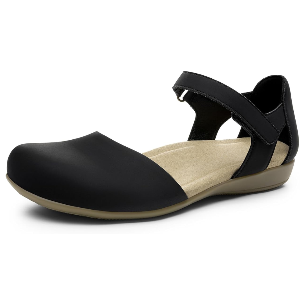 Flora Cutout Closed-Toe Sandals – The Flat That Has It All