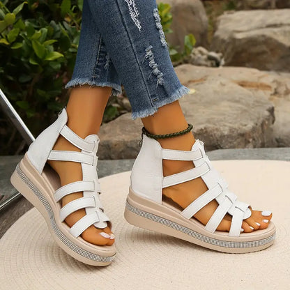 Capri Orthopedic Gladiator Sandals