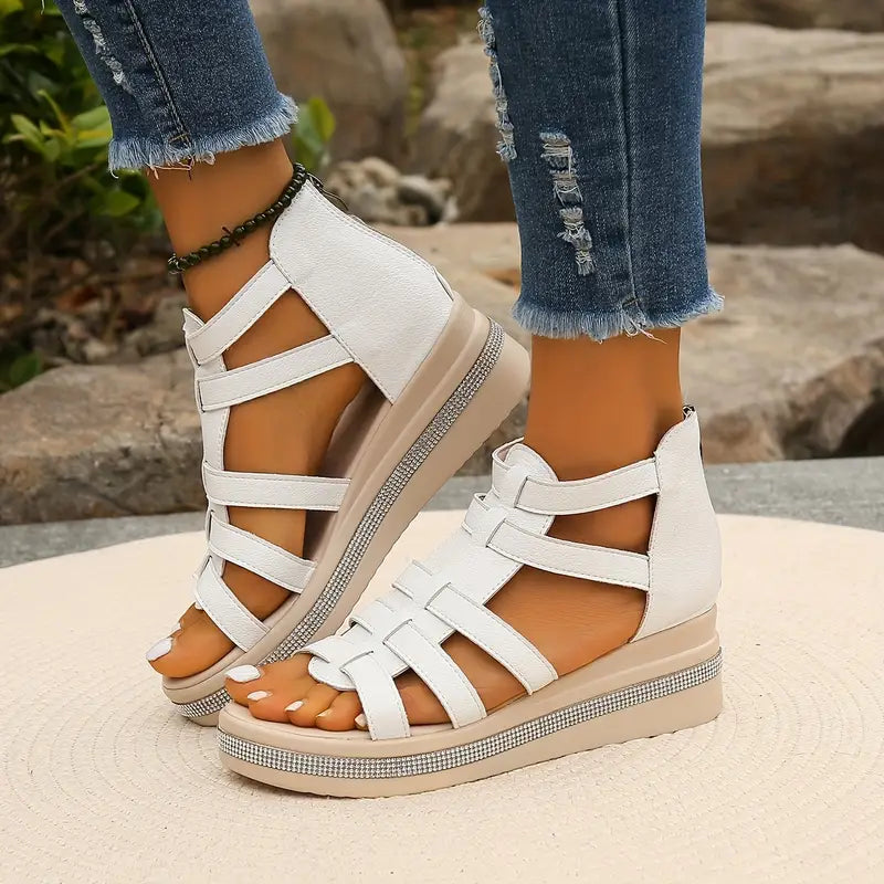 Capri Orthopedic Gladiator Sandals