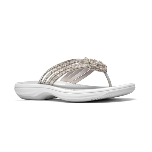 Bellagio Rhinestone Thong Sandals – Pure Cloud Comfort