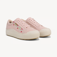 🌸 Blush Pink – Floral Embroidery
