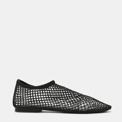 Mino Crystal Mesh Flats