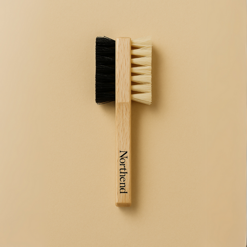 Dual-Bristle Cleaning Brush