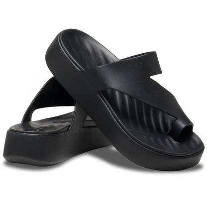 Luna Toe Loop Platform Sandals – Walk Taller, Feel Nothing