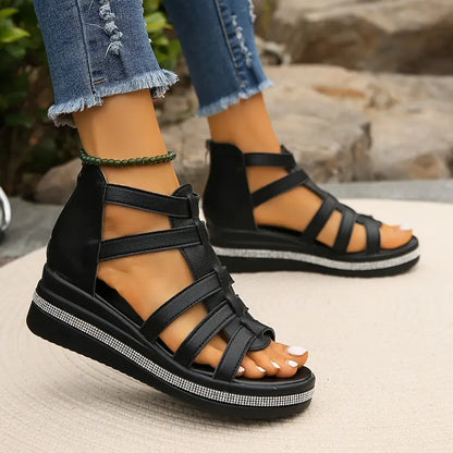 Capri Orthopedic Gladiator Sandals