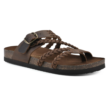 Hayleigh Braided Cork Sandals – Your Feet Falled. They Want These.
