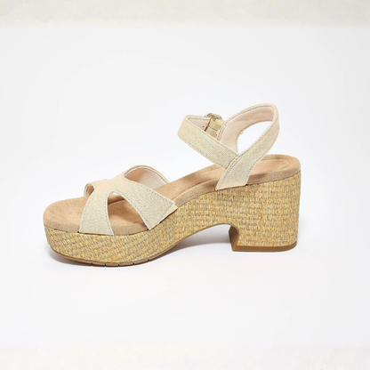 Positano Raffia Wedge Sandals – All-Day Lifted Comfort