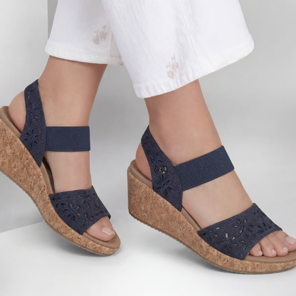 Bristol Cork Wedge Sandals – Slip On, Walk All Day