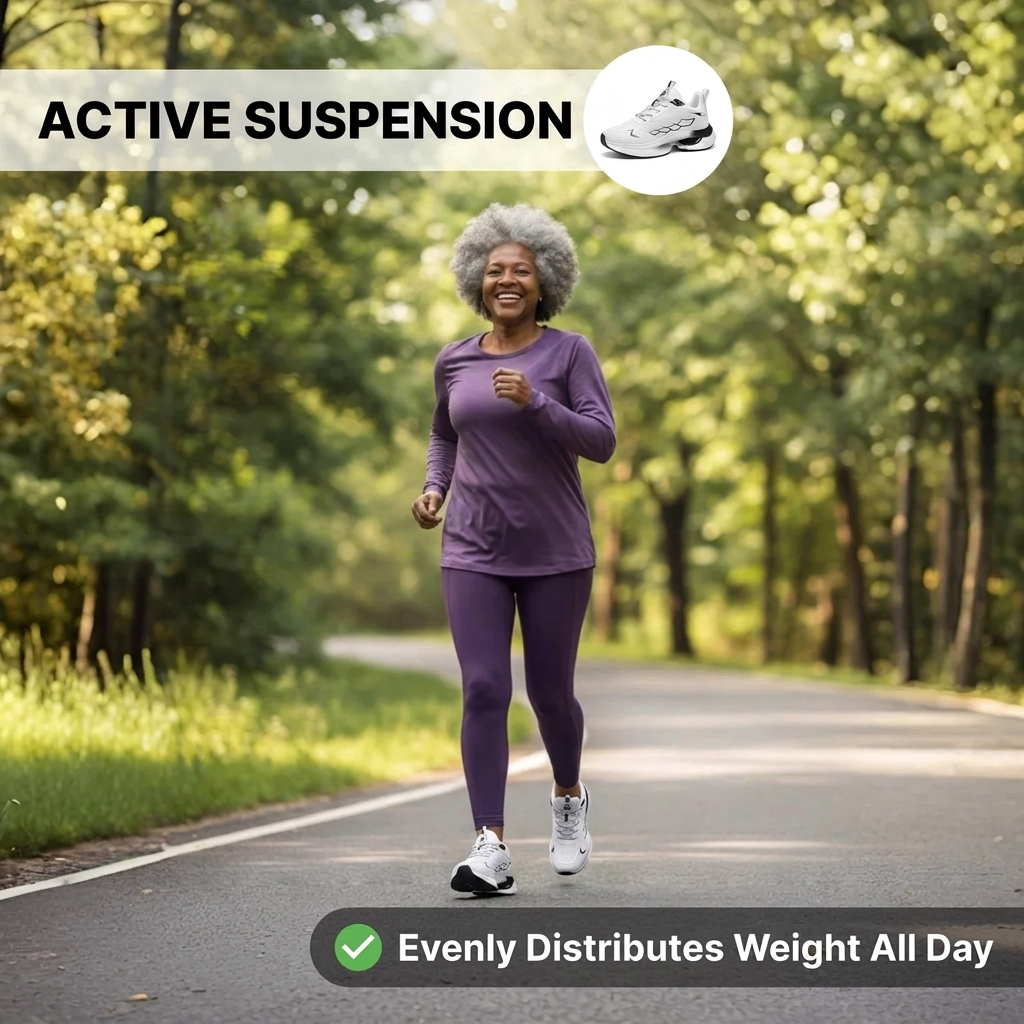 Stride Pro Walking Sneakers – Hands-Free. Joint-Free. All Day