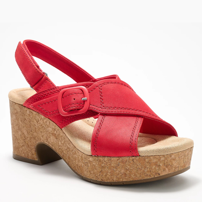 Nerisa Cork Platform Wedges – Look Taller, Feel Nothing