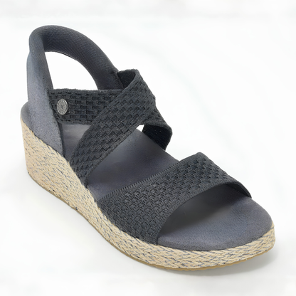 Calypso Knit Espadrille Wedges – Slip On, Stay All Day