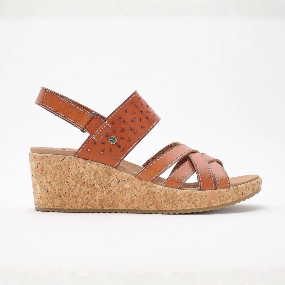 Sienna Cork Wedge Sandals – Taller Than Flats, Comfier Than Sneakers