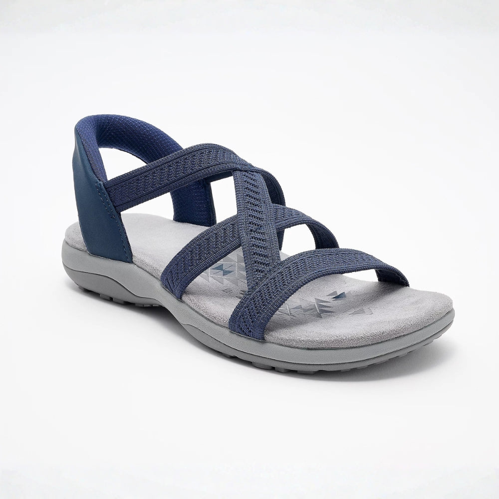 Reggae Knit Crossover Sandals – Slip On, Stay All Day – Northend Shop