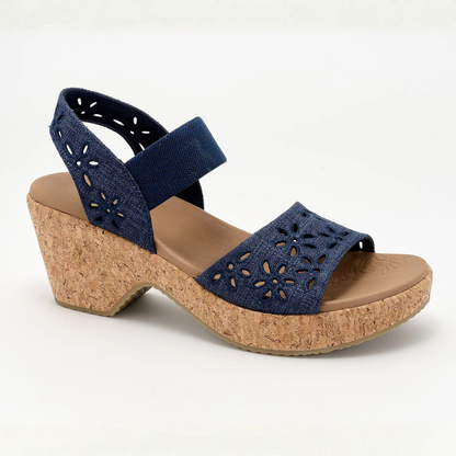Bristol Cork Wedge Sandals – Slip On, Walk All Day