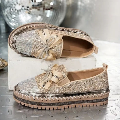Luminé – Sparkle Comfort Loafers