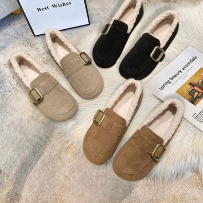 Cozy Retro Women's Bean Loafers