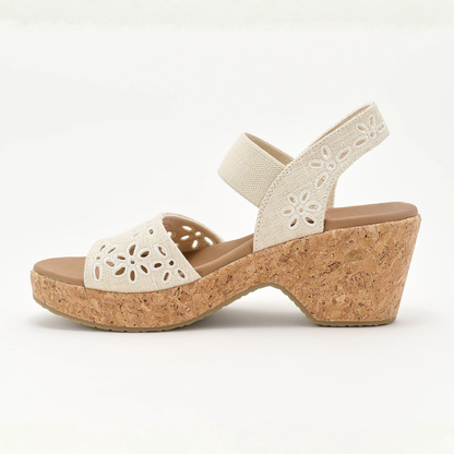 Bristol Cork Wedge Sandals – Slip On, Walk All Day
