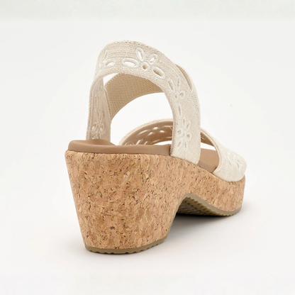 Bristol Cork Wedge Sandals – Slip On, Walk All Day