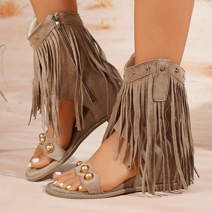 Sedona Fringe Sandals