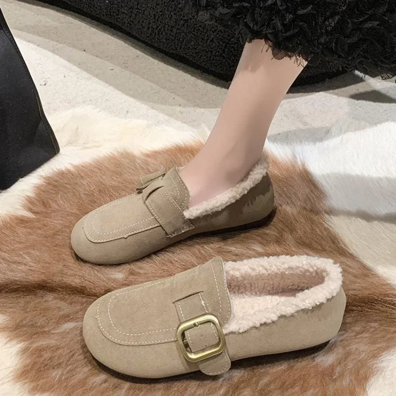 Cozy Retro Women's Bean Loafers