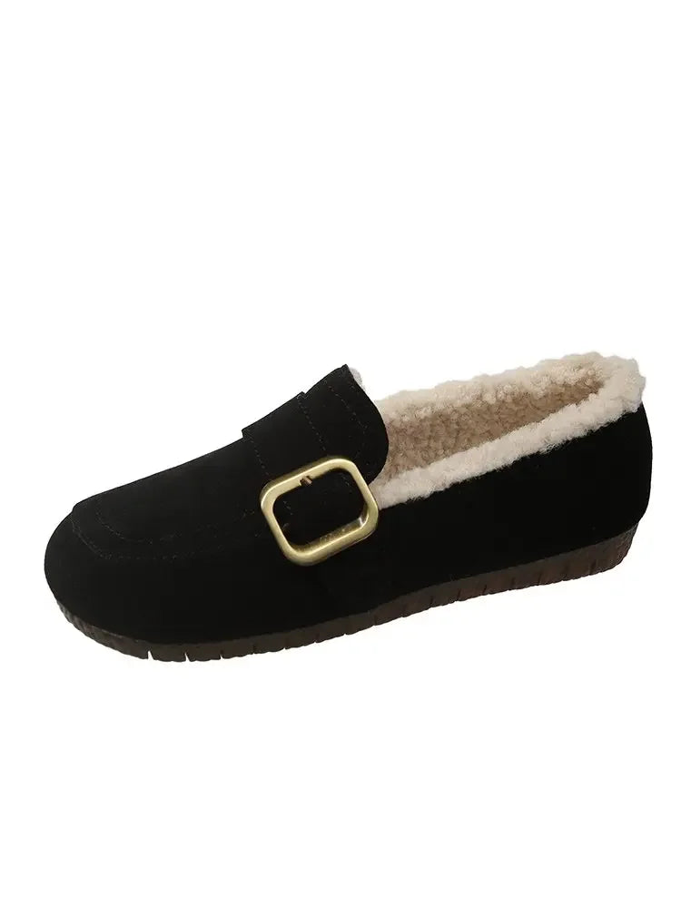 Cozy Retro Women's Bean Loafers