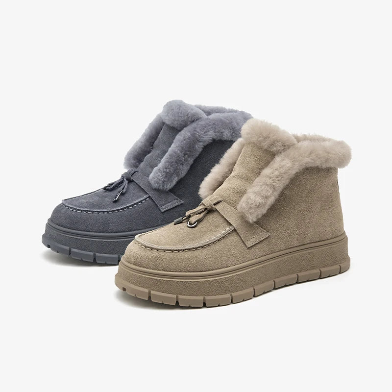 Cozy Suede Winter Boots