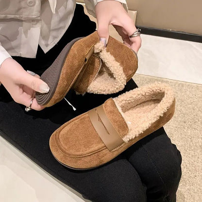 VelvetEase – Orthopedic Loafer Warmth Redefined